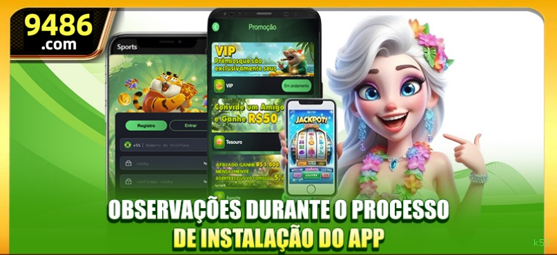Configurações úteis dentro do app k59